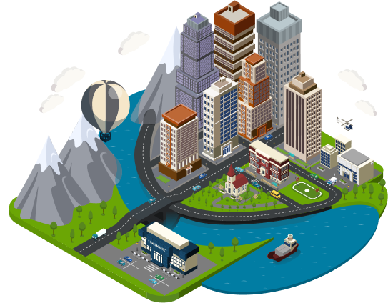 Virtual Cities & Properties